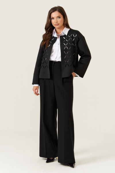 Жакет Панда 109030 черный - фото 2