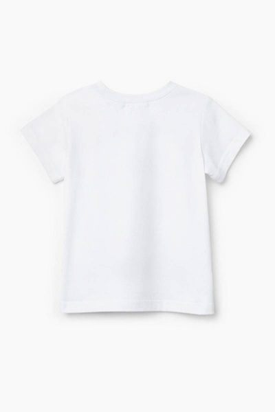 Летняя Майка из хлопка для мальчика Bell Bimbo 210027 белый - фото 2