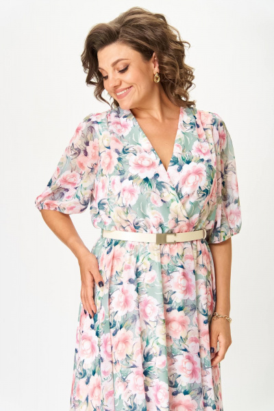 Платье Slaviaelit 540 св.зеленый - фото 6