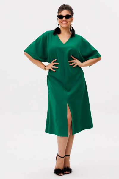 Платье Anelli 1391.2 крыжовник - фото 7