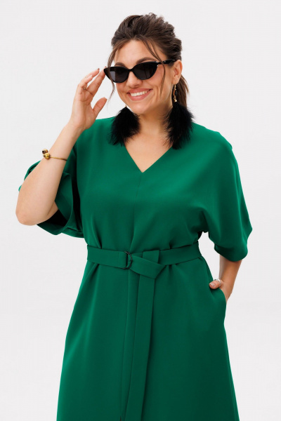 Платье Anelli 1391.2 крыжовник - фото 6