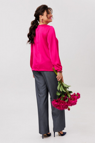 Брюки Anelli 1540 жемчужно_дымный - фото 9