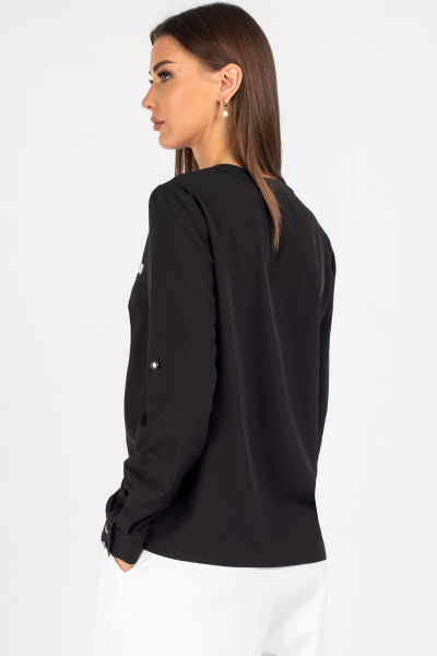Блуза VIZAVI 739 черный - фото 10