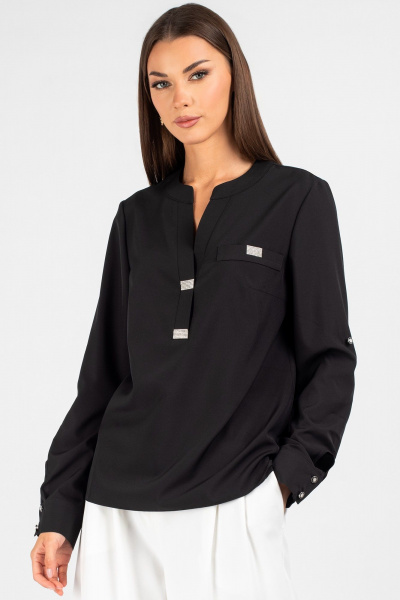 Блуза VIZAVI 739 черный - фото 1