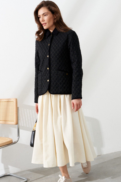 Куртка C. of PAPAYA NEW 1548-1 черный - фото 7