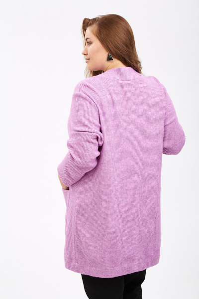 Кардиган Avenue 0322-3 розово-фиолетовый - фото 7