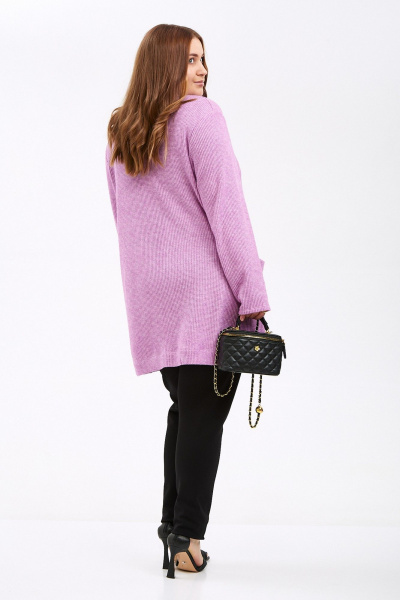 Кардиган Avenue 0322-3 розово-фиолетовый - фото 4