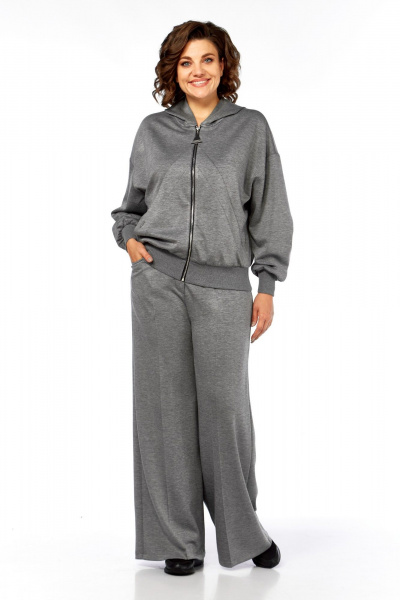 Брюки, джемпер Диомант 2094 серый - фото 3