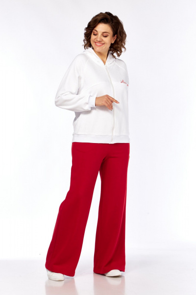 Брюки, джемпер Диомант 2095 красный - фото 3