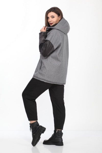 Брюки, куртка Lady Secret 2742 серый+черный - фото 4