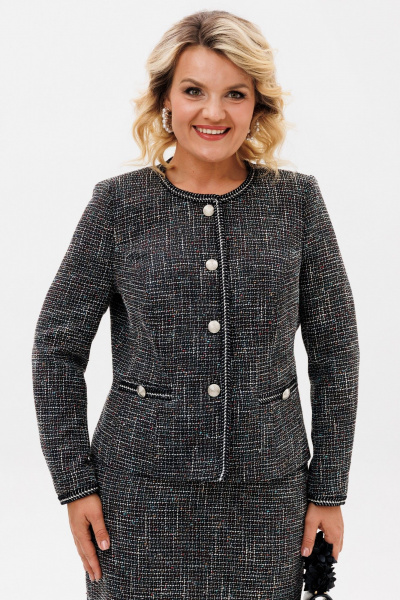 Жакет, юбка BRELA 2415 мультиколор - фото 4