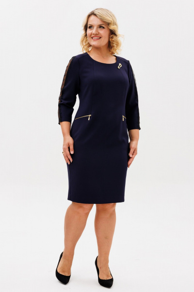Платье BRELA 2433 синий - фото 2