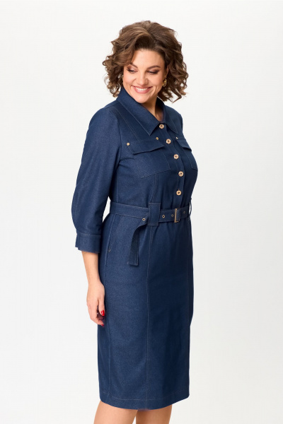 Платье Bonna Image 944/1 синий - фото 13