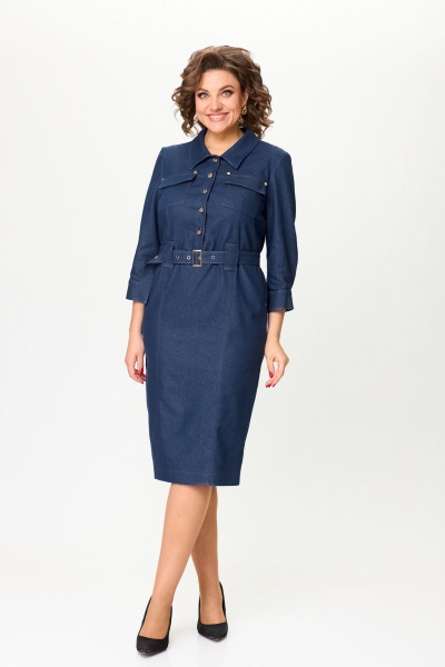 Платье Bonna Image 944/1 синий - фото 12