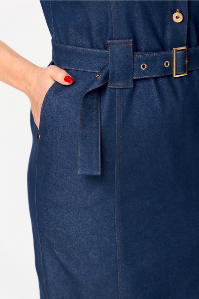 Платье Bonna Image 944/1 синий - фото 3