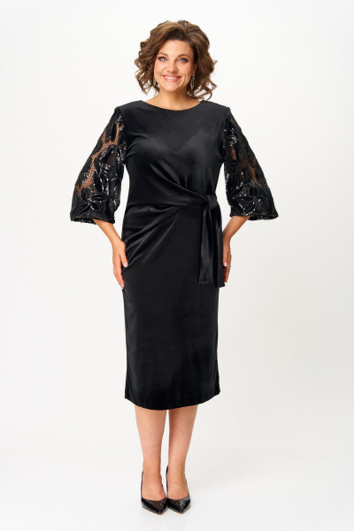 Платье Svetlana-Style 2142 черный_бархат - фото 1