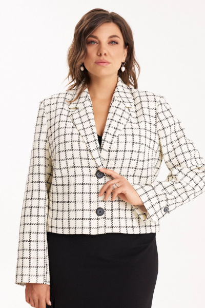 Жакет, юбка KaVari plus size 8050 - фото 6