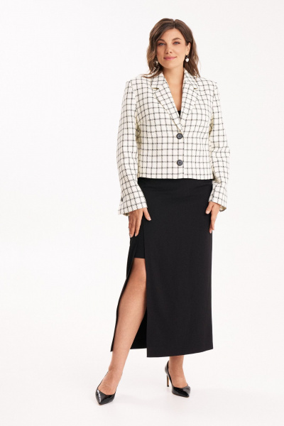 Жакет, юбка KaVari plus size 8050 - фото 4