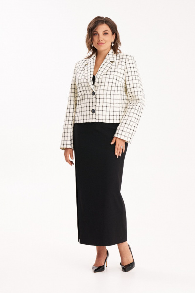 Жакет, юбка KaVari plus size 8050 - фото 1
