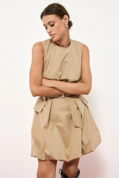 Платье ATTIKA А3380 коричневый - фото 4