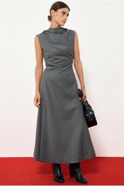 Платье ATTIKA А3383 серый - фото 1