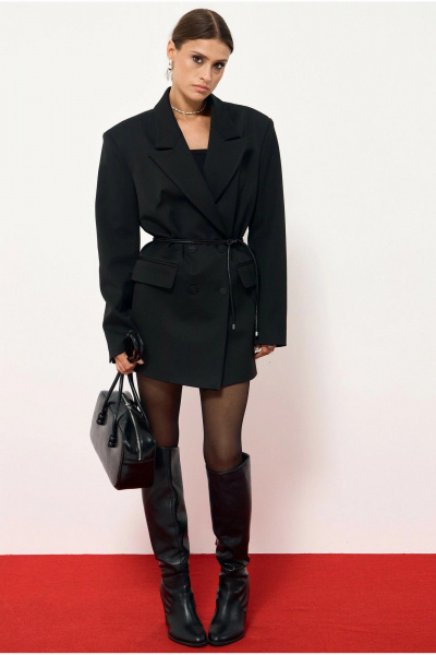 Платье ATTIKA А3384-2 черный - фото 1