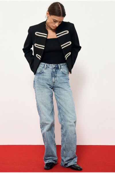 Жакет ATTIKA А3396 черный - фото 4