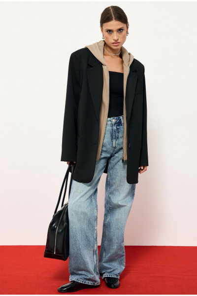 Жакет ATTIKA А3397 черный - фото 1