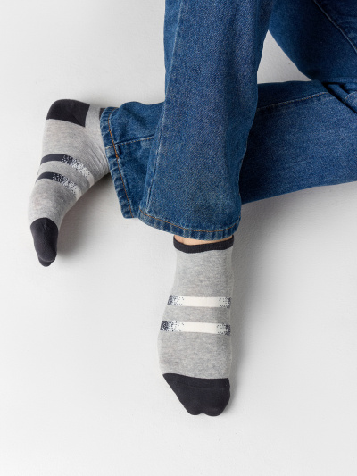Носки Mark Formelle 104K-3105/25104K серый_меланж_рис.3105 - фото 1