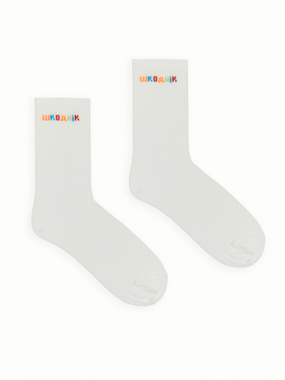 Носки Mark Formelle 107K-2821/24107K белый_рис.2821 - фото 3