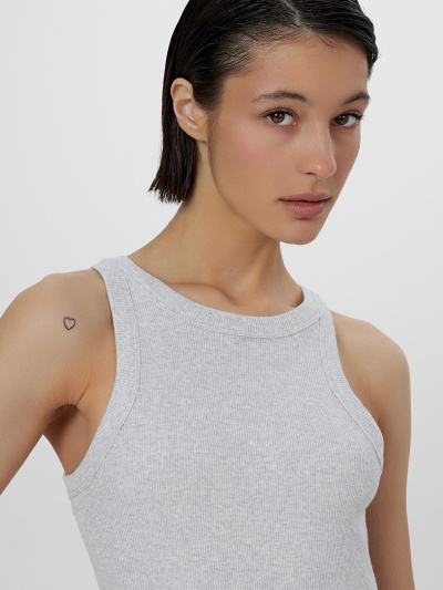 Топ Mark Formelle 112744/24-32791Ц-1 серый_меланж_4306_А - фото 2