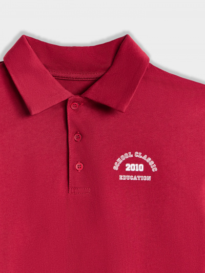 Майка Mark Formelle 113458/24-33796П-0 гранатовый_красный_печать_1_сл_на_пол - фото 3