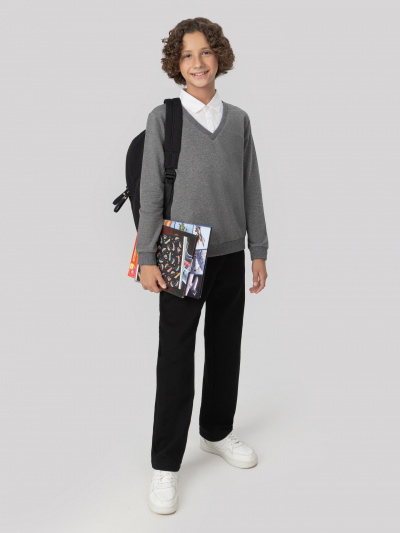 Джемпер Mark Formelle 123383/25-35439Ц-7 т.серый_меланж_4348_F3 - фото 4