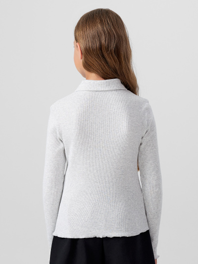 Лонгслив Mark Formelle 127928/25-34883Ц-1 серый_меланж_4306_А_1 - фото 3