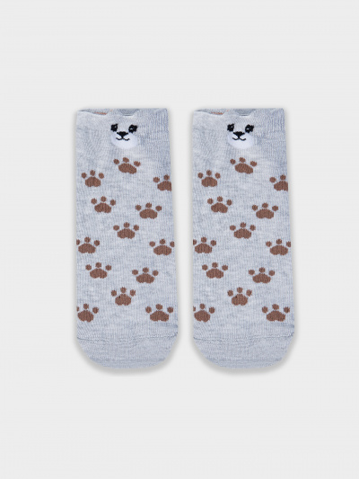 Носки Mark Formelle 406K-3179/B5-25406K св.серый_меланж_рис.3179 - фото 4