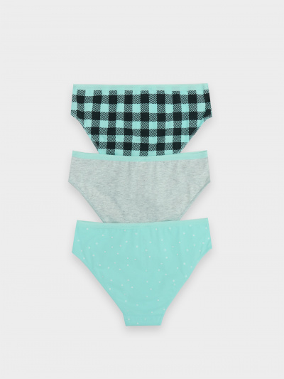 Трусы Mark Formelle 417742-3/24-18-26252П-5 горох_на_бирюзе_2_сл_2тр_на_дет_пер - фото 2