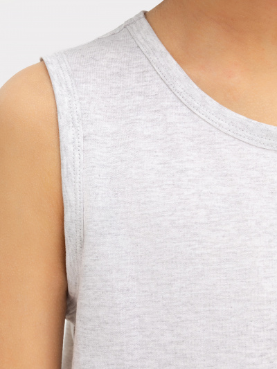 Майка Mark Formelle 423344/24-34153Ц-0 серый_меланж_4306_А - фото 5
