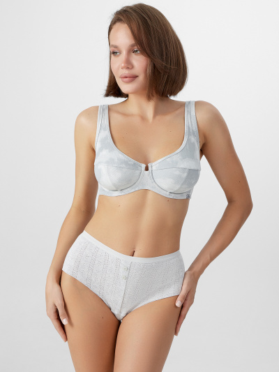 Бюстгальтер Mark Formelle 512524/24-32774Ц-1 серый_тай_дай_декор - фото 2