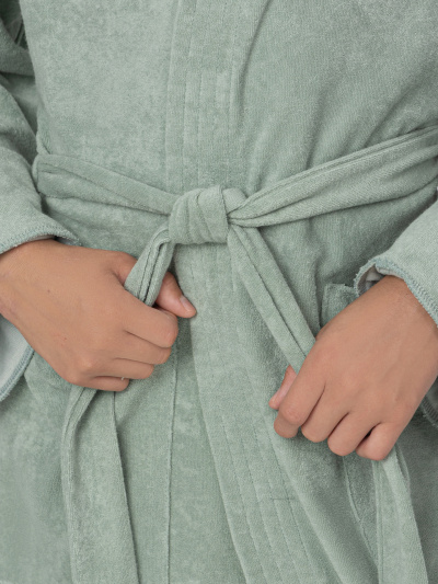 Халат Mark Formelle 553305/24-34246Ц-3 зеленый_лед - фото 3