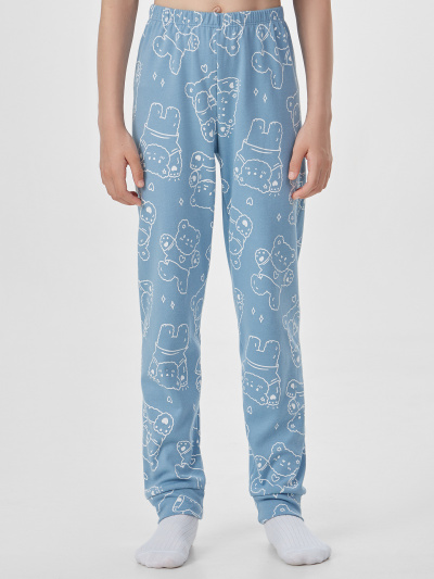 Брюки, джемпер Mark Formelle 567743/25-35754ПП-2 мишки_на_сине_голубом - фото 3