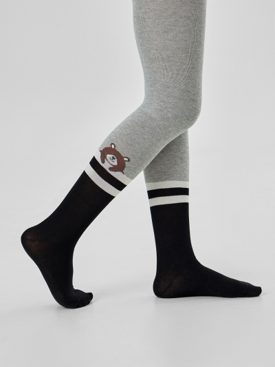 Колготки Mark Formelle 700K-3233/B2-25700K серый_меланж_рис.3233 - фото 2