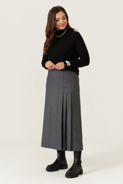 Юбка Панда 110950 серый - фото 3