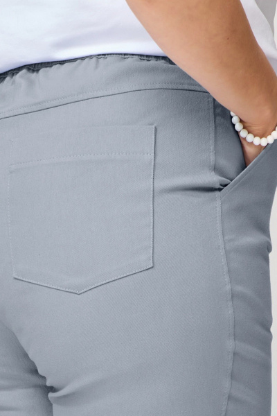 Брюки Fita 20235 серо-голубой - фото 4