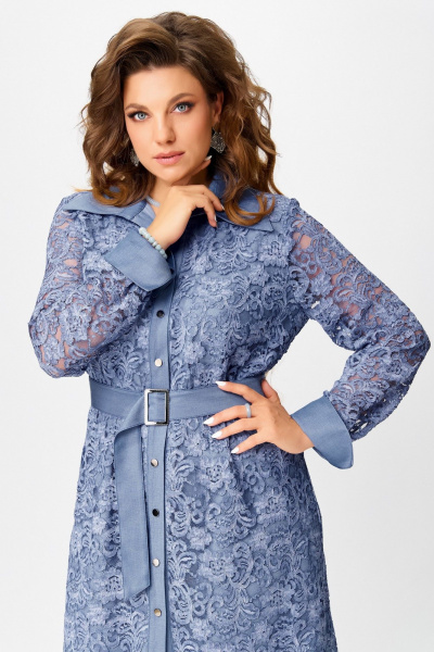 Платье Fita 5032 голубой - фото 6