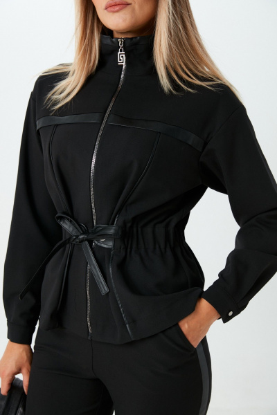 Брюки, рубашка LM М123 черный - фото 11