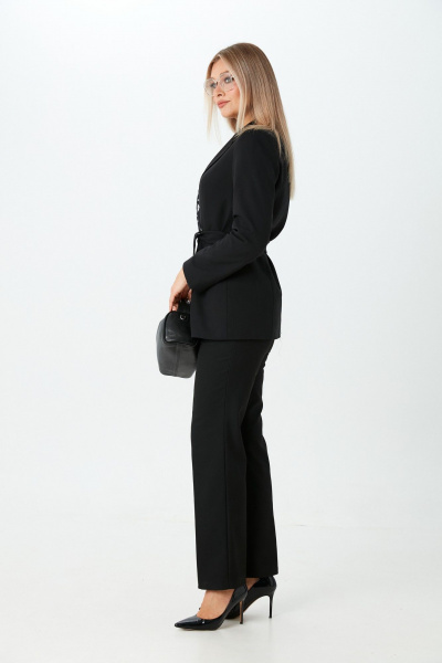 Брюки, жакет LM К166067 черный - фото 7