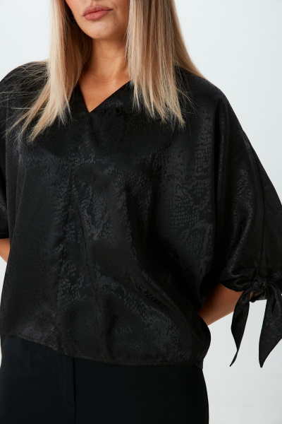 Блуза LM М171 черный - фото 3