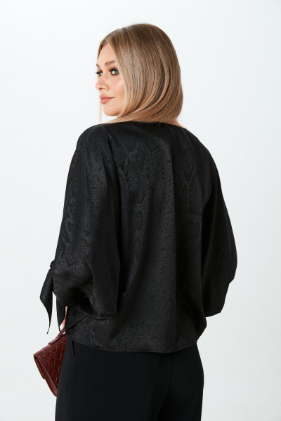 Блуза, брюки LM К171098 черный - фото 10