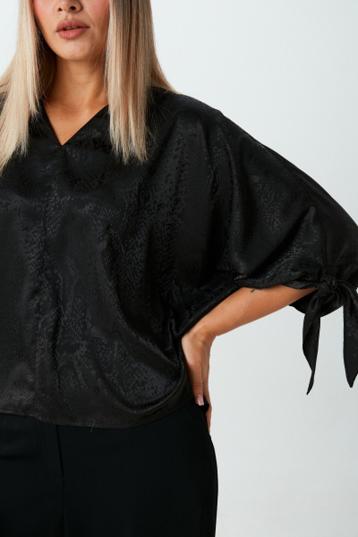 Блуза, брюки LM К171098 черный - фото 8