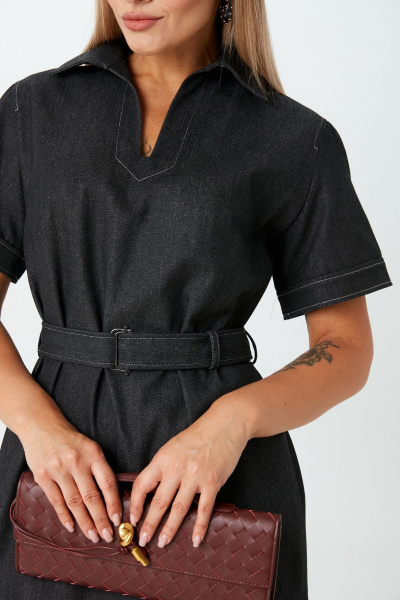 Платье LM М172 черный - фото 7